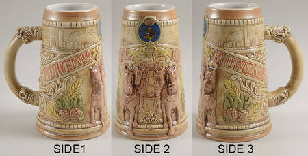 Anheuser Busch Specialty Steins Budweiser Chicago Skyline - No Box 60