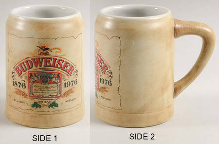 Anheuser Busch Specialty Steins Budweiser Centennial - No Box