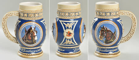 Anheuser Busch Specialty Steins Dressed For The Parade - No Box