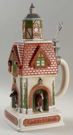 Anheuser Busch Specialty Steins Grant's Farm Beuernhof - Boxed