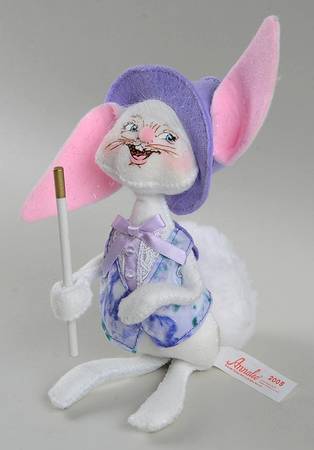 Analee Easter Dolls Spring Boy Bunny Lavender - No Box