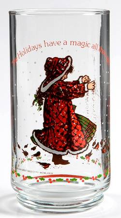 Holly Hobbie Limited Edition Tumbers The Holidays Have A Magic All Their Own - No Box