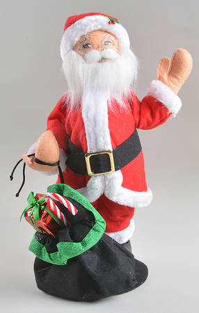 Santa and Mrs Santa Festive Gift Bag Santa - No Box