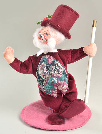 Santa and Mrs Santa Victorian Mr Santa - No Box 108