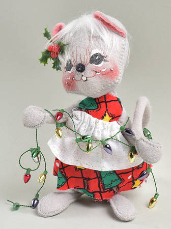 Christmas Mice Holiday Lights Mouse  - No Box