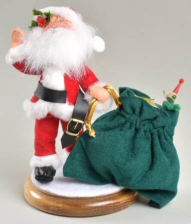 Santa and Mrs Santa Santa With Bag Of Toys - No Box