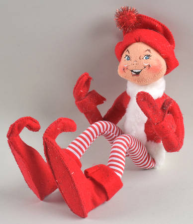 Elves & Gnomes Red Elf With Leggings - No Box