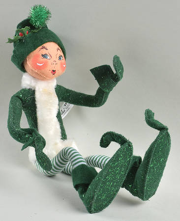 Elves & Gnomes Green Elf With Leggings - No Box