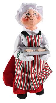 Santa and Mrs Santa Mrs Baking Santa - No Box