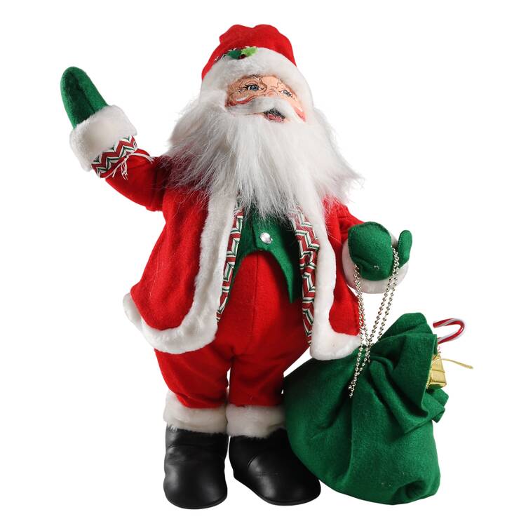 Santa and Mrs Santa Christmas Candy Santa - No Box