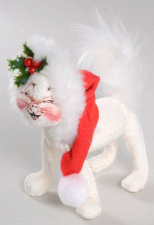 Annalee Christmas Doll Santa Claws-Cat - No Box