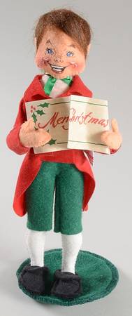 People Christmas Caroling Man - No Box