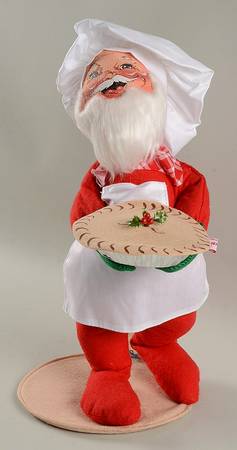 Santa and Mrs Santa Chef Santa - No Box