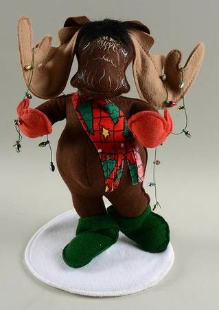 Annalee Christmas Doll Merry Chrismoose The Moose - No Box