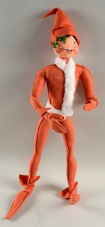 Elves & Gnomes Red Christmas Elf - No Box