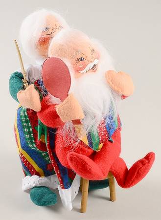 Santa and Mrs Santa Time For A Trim - No Box