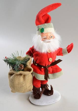Santa and Mrs Santa Alpine Santa - No Box