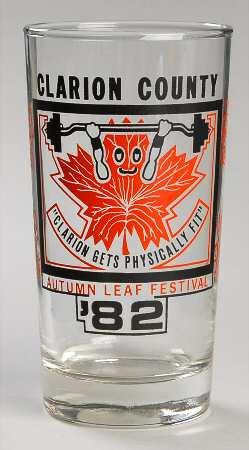 Autumn Leaf Festival Glass Clarion Gets Physically Fit  - No Box