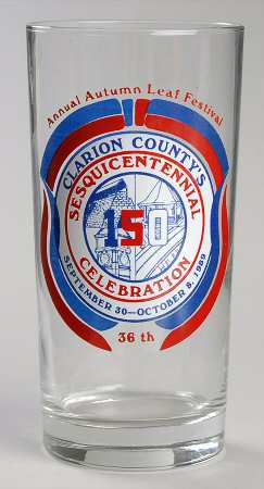 Autumn Leaf Festival Glass Sesquicentennial Celebration - No Box