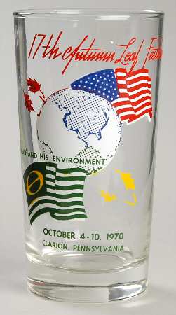 Autumn Leaf Festival Glass Man And His Environment - No Box