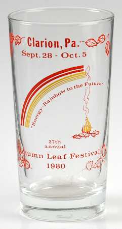 Autumn Leaf Festival Glass Energy-Rainbow To The Future - No Box