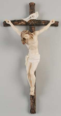 A Santini Sculptures Crucifix-Straight  - No Box