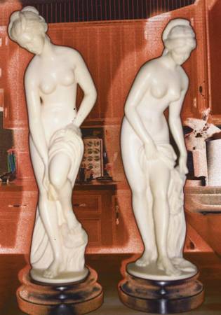 A Santini Sculptures Roman Nude-Left - No Box