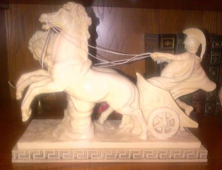 A Santini Sculptures Roman Chariot - No Box