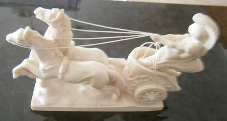 A Santini Sculptures Roman Chariot-Small - No Box