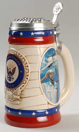 Armed Forces Navy Stein - Boxed