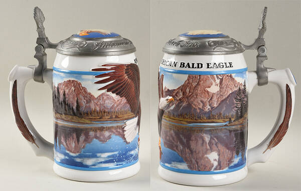American Bald Eagle Summer Stein - No Box