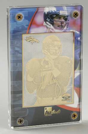 Authentic Images Sports Cards John Elway - Boxed