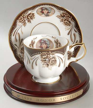 Honor Society-Cup & Saucer Honor Society - Boxed