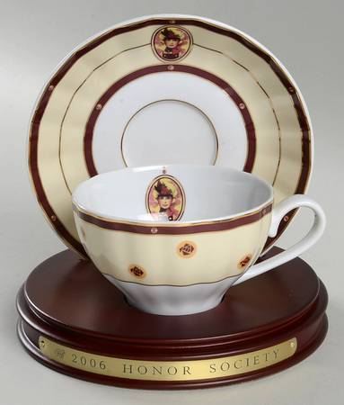 Honor Society-Cup & Saucer Honor Society - With Box