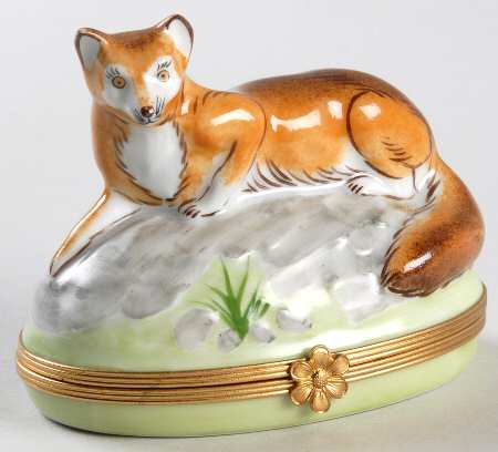 Artoria Limoges Boxes Fox - Boxed