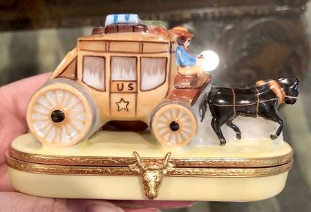 Artoria Limoges Boxes Stage Coach - Boxed