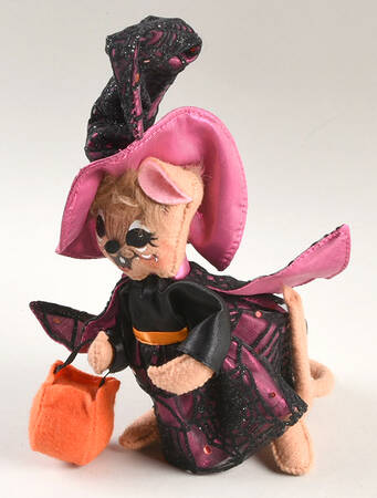 Halloween Mice Tangled Web Witch Mouse - No Box
