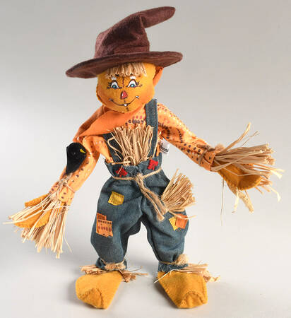 Annalee Halloween Dolls Scarecrow - No Box