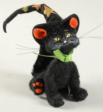 Annalee Halloween Dolls Witch Cat - No Box