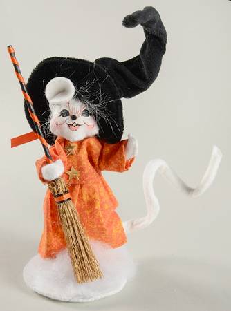 Halloween Mice Moonlight Witch Mouse - No Box