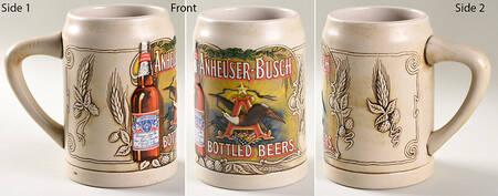 Budweiser Label Bottled Beer Iii - No Box