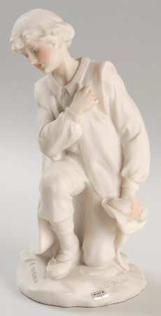 Nativity-White Peasant Boy - Boxed