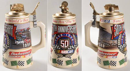 Budweiser Racing Nascar 50th Anniversary  - Boxed
