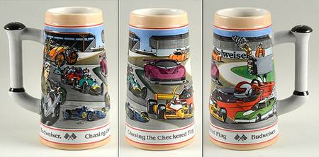 Budweiser Sports Series Chasing The Checkered Flag-Racing - Boxed