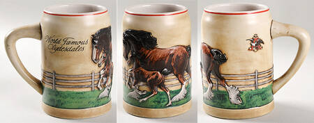 Clydesdales Mare & Foal - Boxed