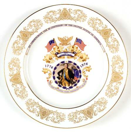 American Bicentennial Giftware Bicentennial Plate  - With Box
