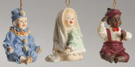 Yolanda Bello Ornament Jason,Jessica,David - Boxed