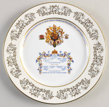 Royal Wedding Marriage;Prince Of Wales & La Dy Diana - No Box