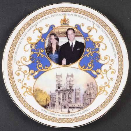 Royal Wedding Westminster Abbey Plaque - With Box