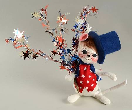Patriotic Mice Star Spangled Mouse - No Box